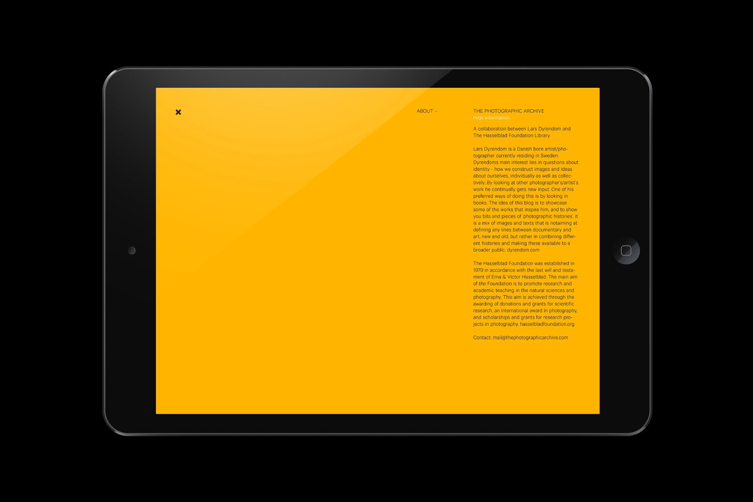 Lundgren+Lindqvist - The Photographic Archive