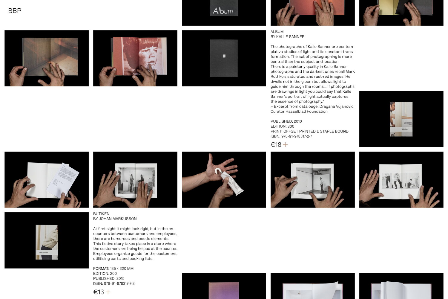 Lundgren+Lindqvist - Blackbook Publications