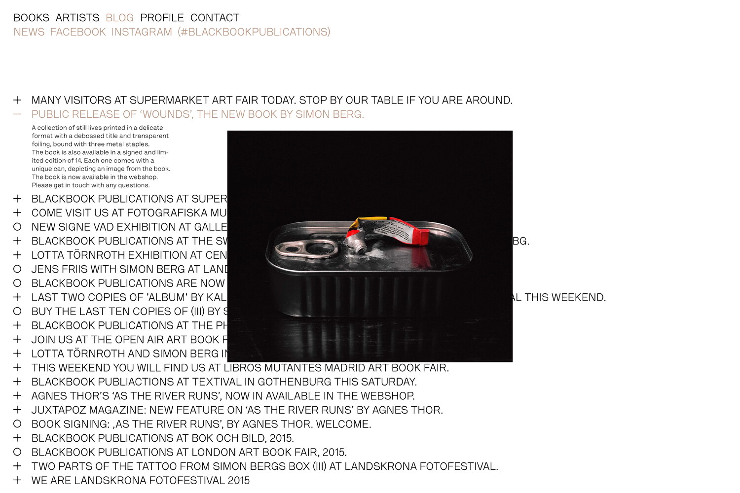 Lundgren+Lindqvist - Blackbook Publications
