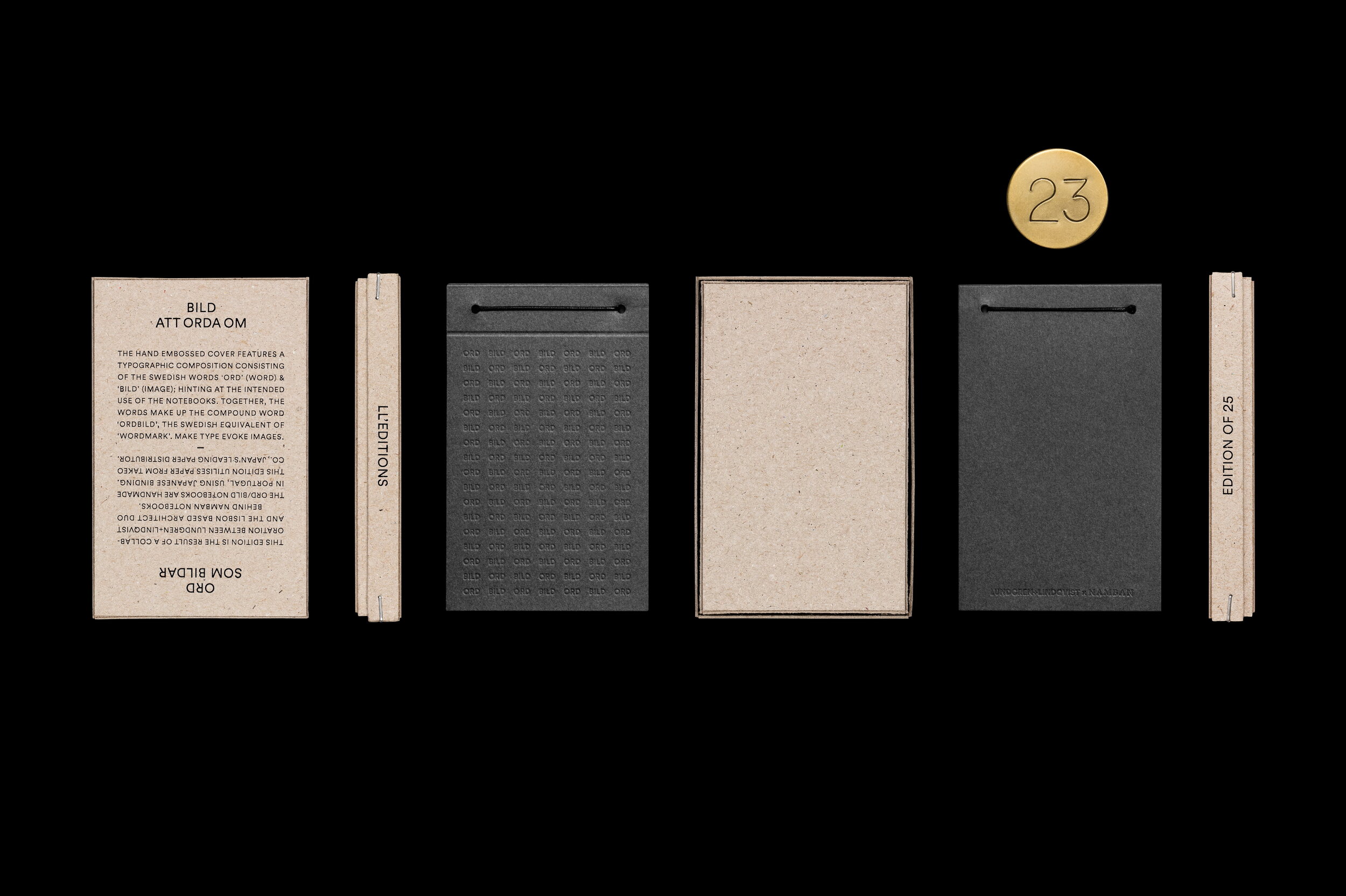 Lundgren+Lindqvist - Ord-Bild Notebooks