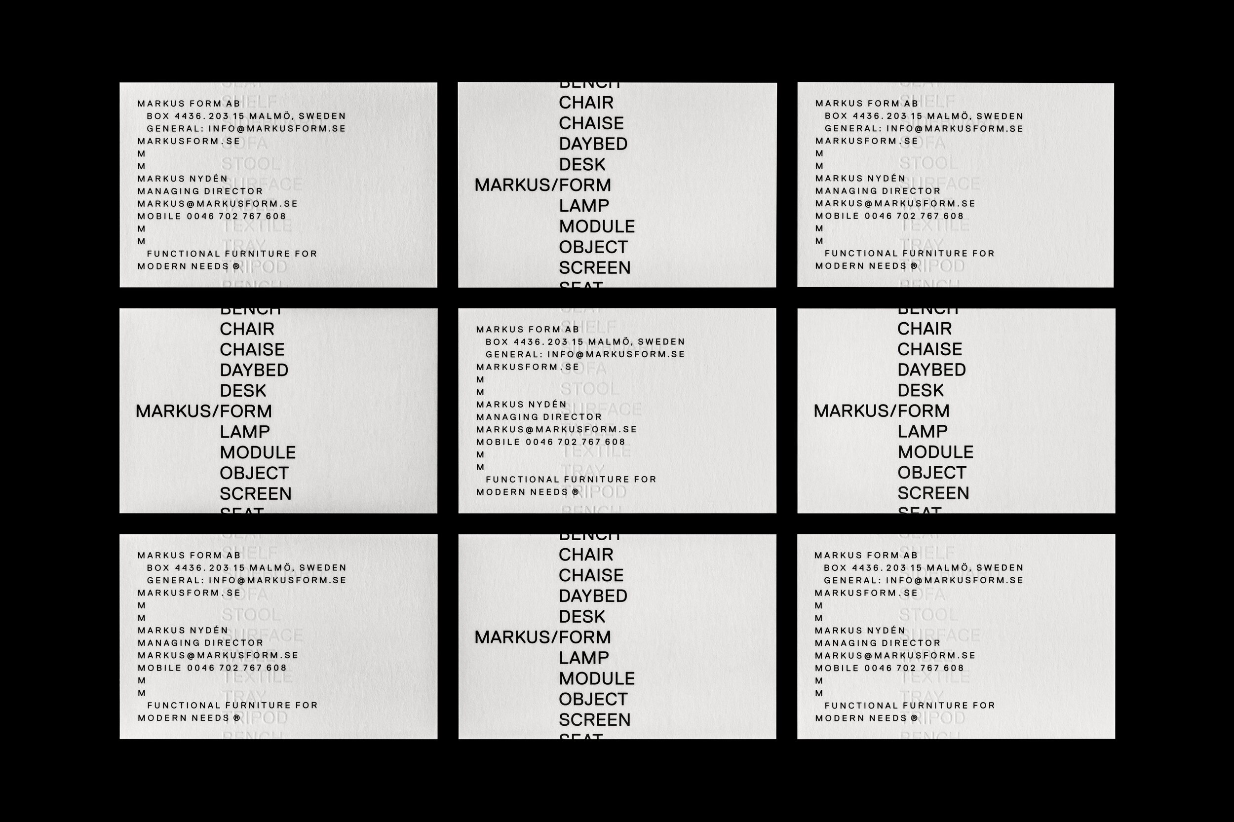 Lundgren+Lindqvist - Markus Form