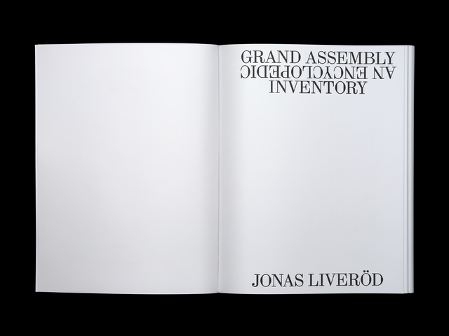 Lundgren+Lindqvist - Grand Assembly – An Encyclopedic Inventory by Jonas Liveröd