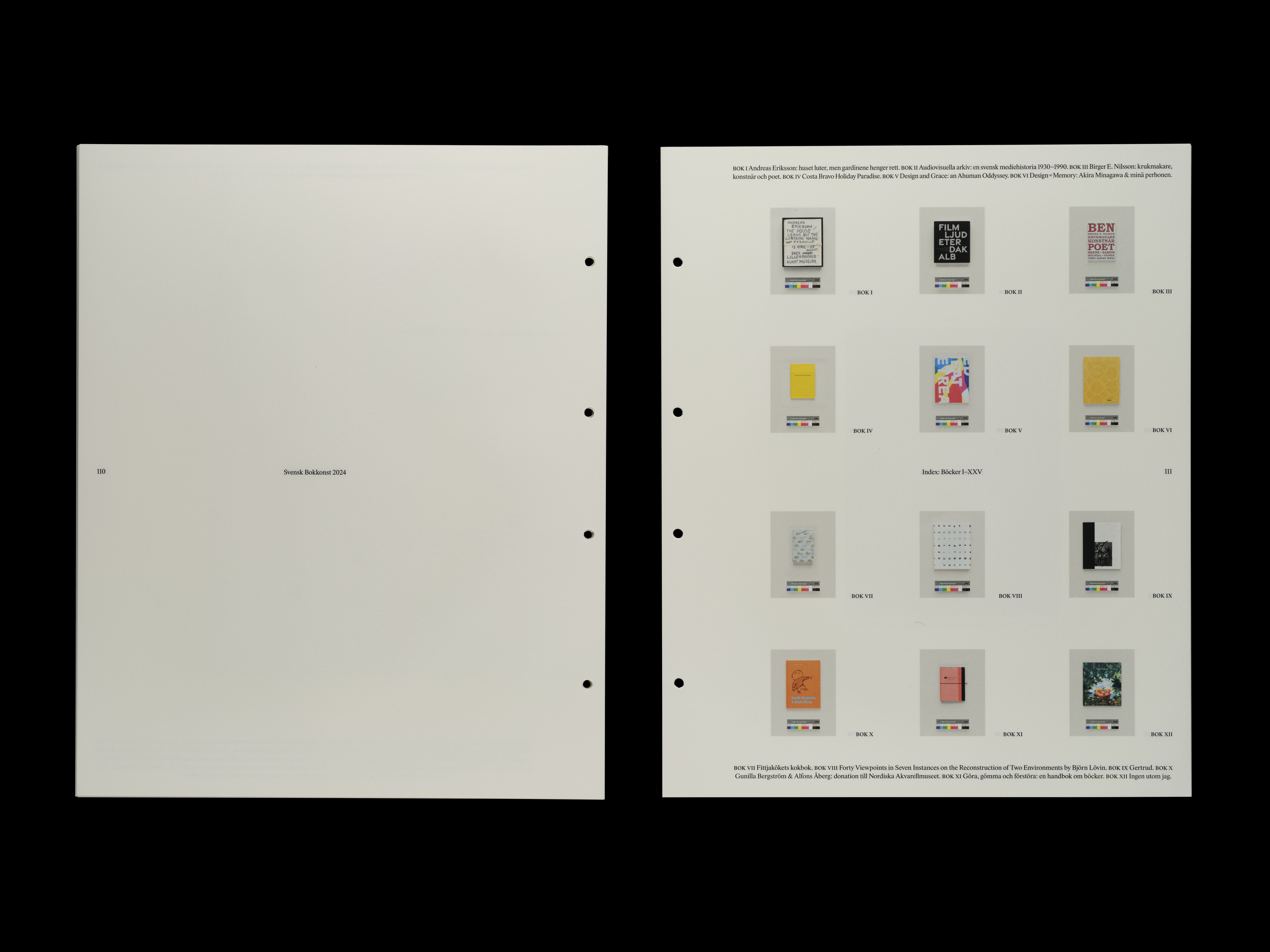 Lundgren+Lindqvist - Svensk Bokkonst Catalogue 2024