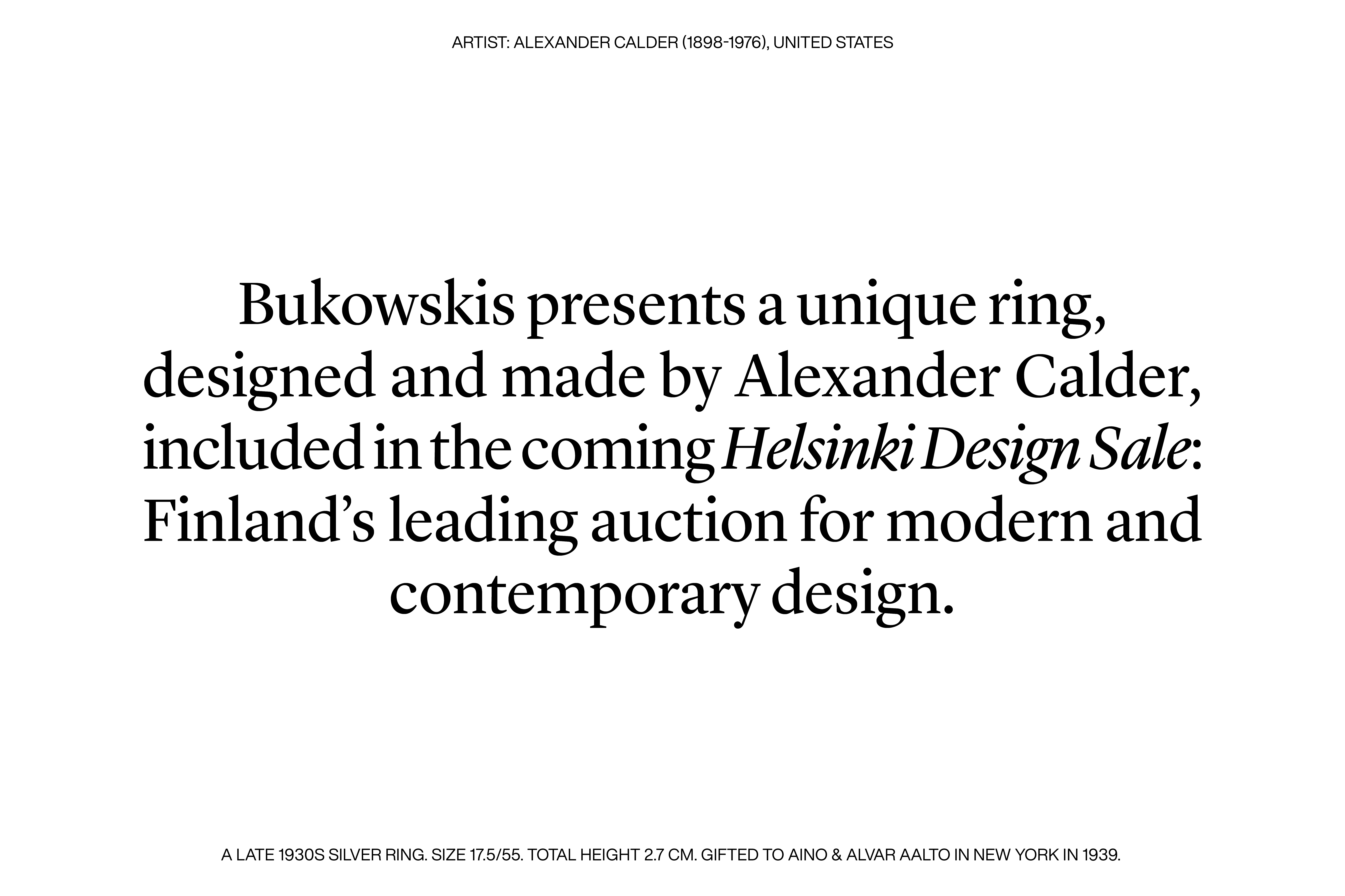 Lundgren+Lindqvist - Bukowskis